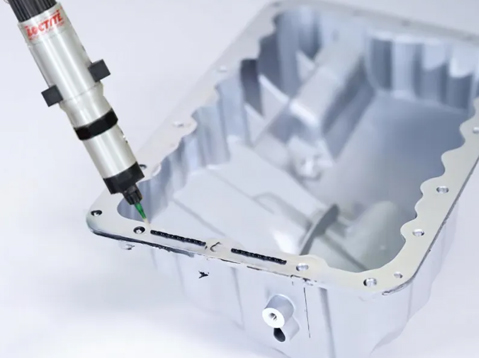 乐泰平面密封胶施胶方法