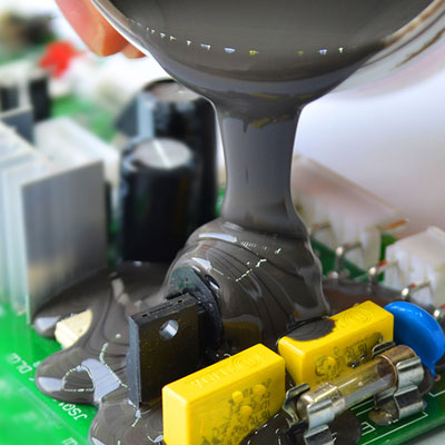 新能源充电桩控制电路板（PCB）灌封