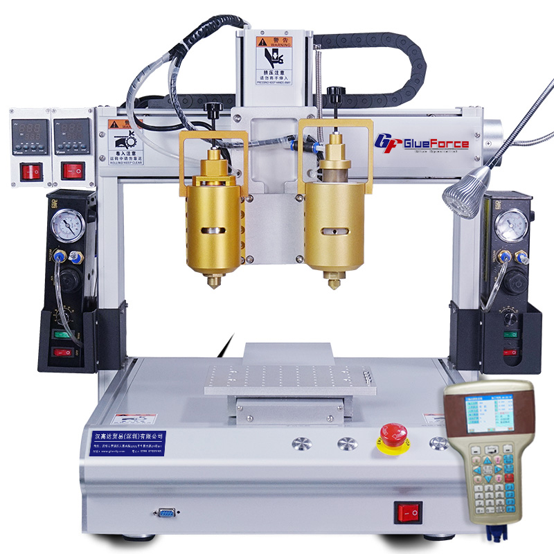 固科/Glueforce三轴双头热熔自动点胶机GW331S-汉高达