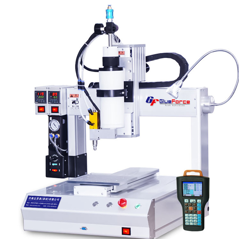 300ml 固科/Glueforce桌面型自动热熔胶点胶机TZ-PUR331R-汉高达